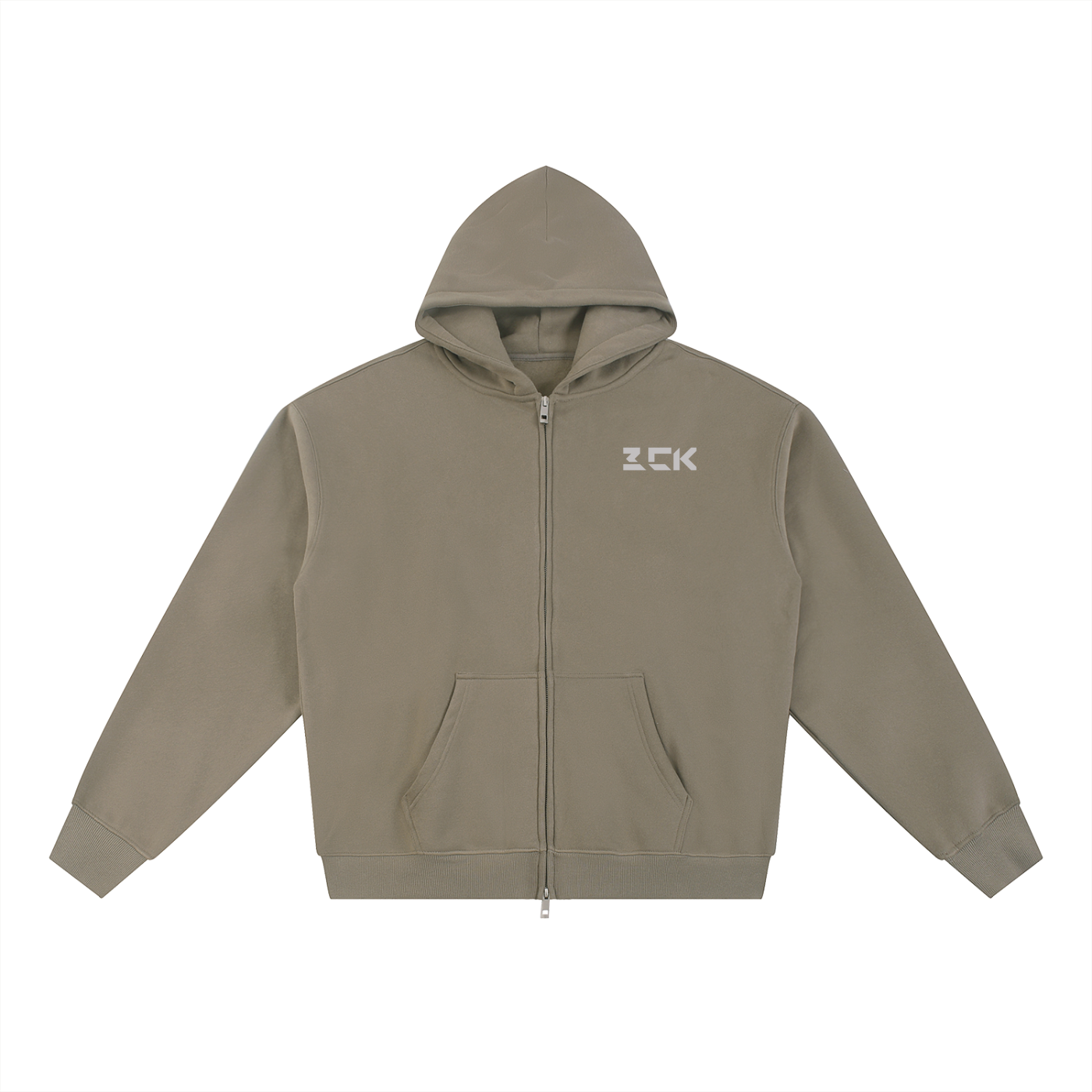 Essential Fleece Zip-Through Hoodie