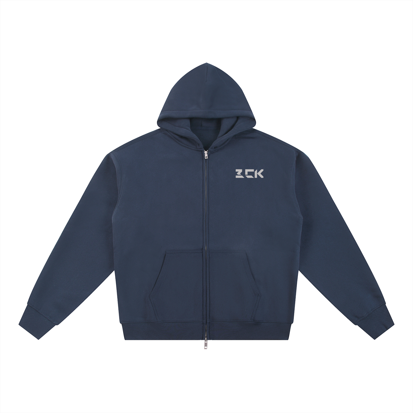 Essential Fleece Zip-Through Hoodie
