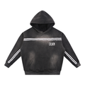 Sun Fade Contrast Tape Fleece Hoodie