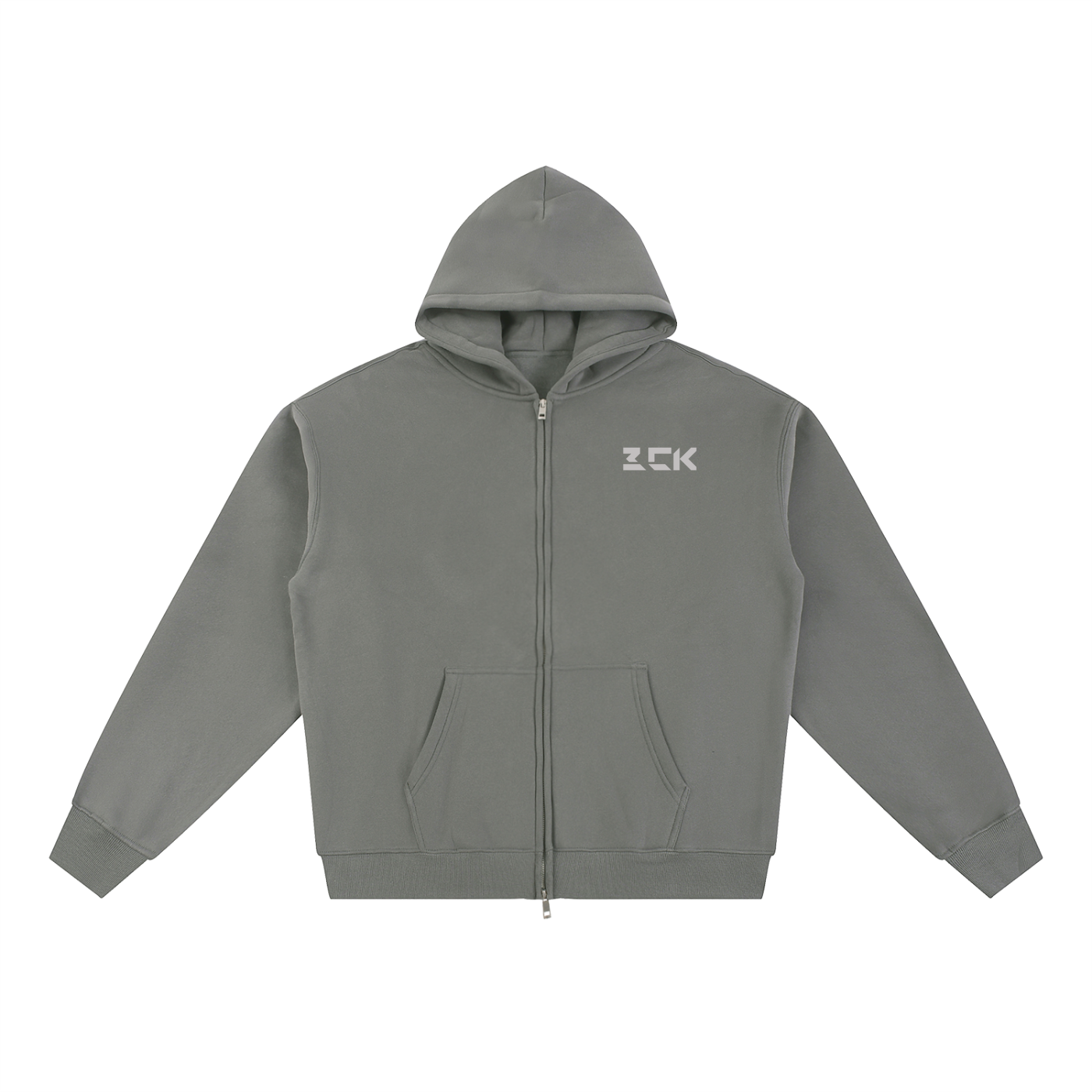 Essential Fleece Zip-Through Hoodie