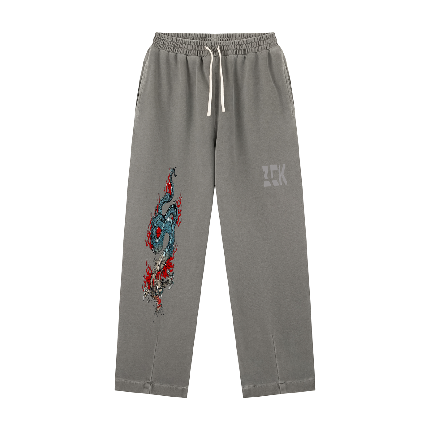 Vintage Washed Drawstring Sweatpants